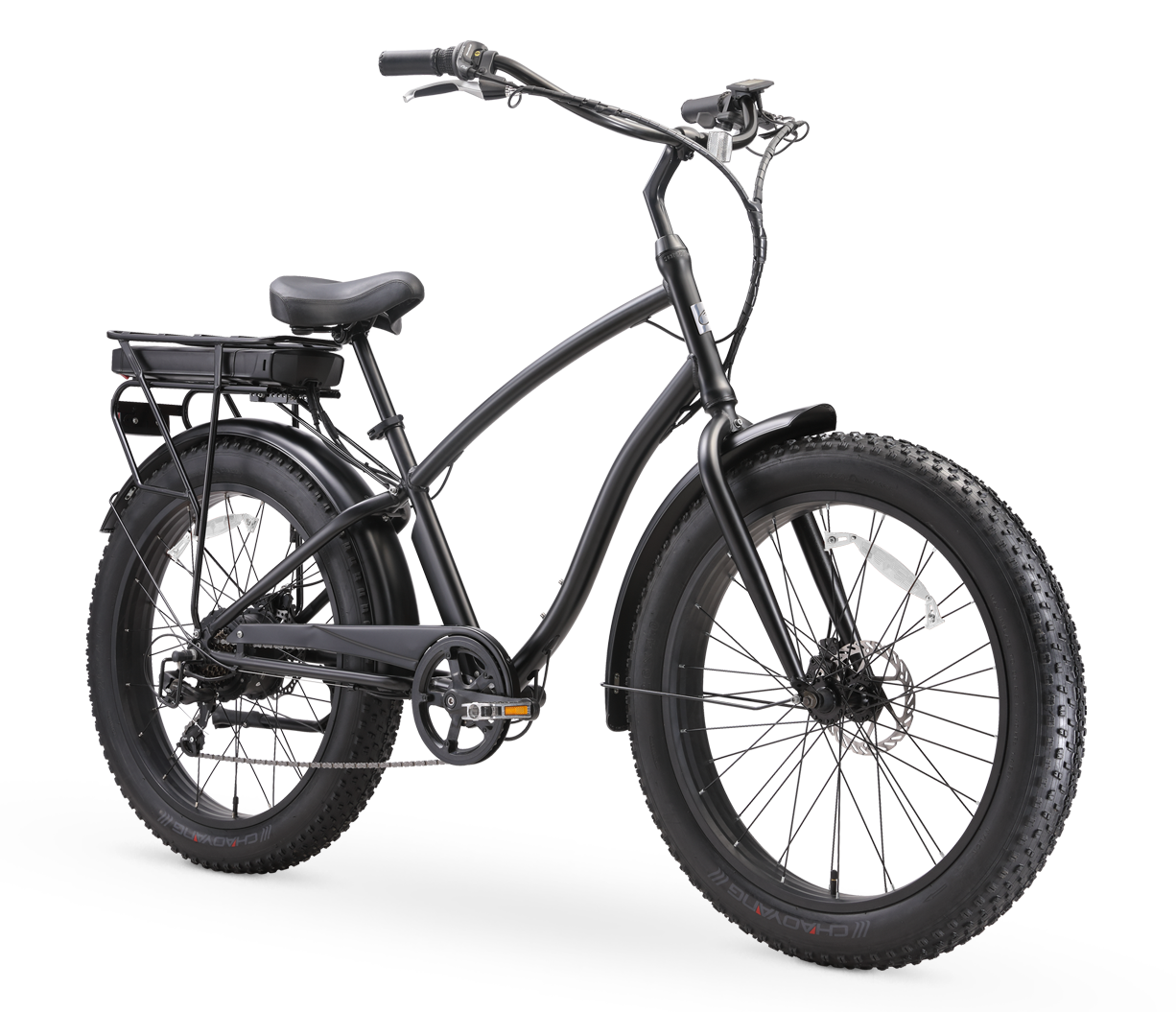 sixthreezero EVRYjourney Men's 7-Speed 500W Fat Tire Electric Bicycle