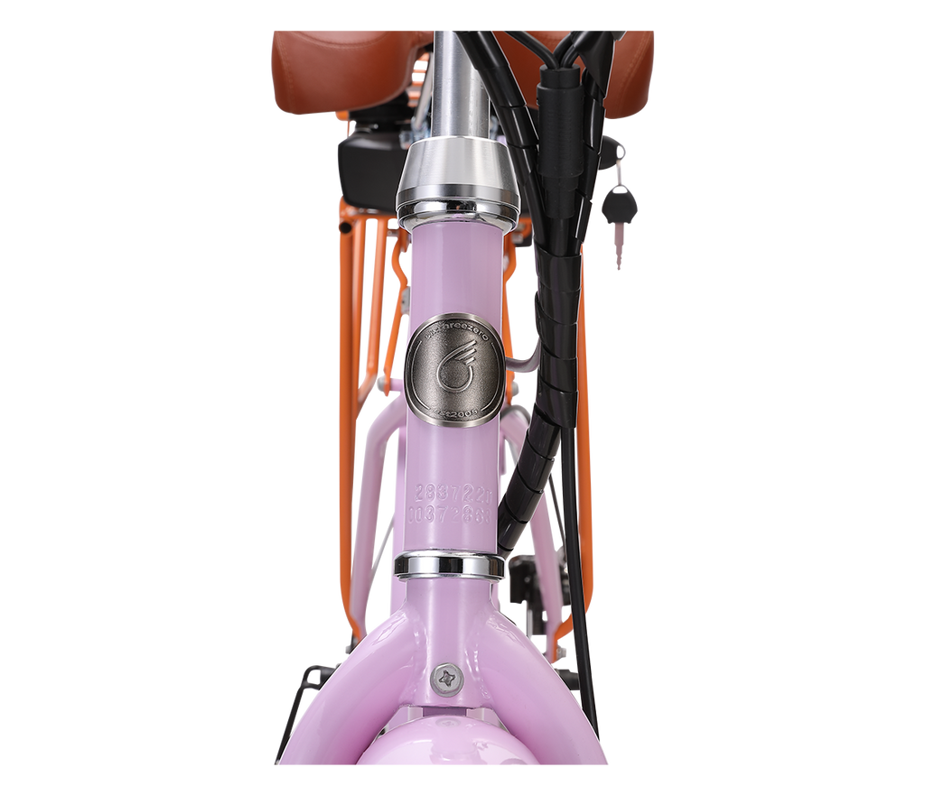 sixthreezero Around the Block Women's NEW 26" 500W 7-Speed Beach Cruiser Bicycle with Rear Rack