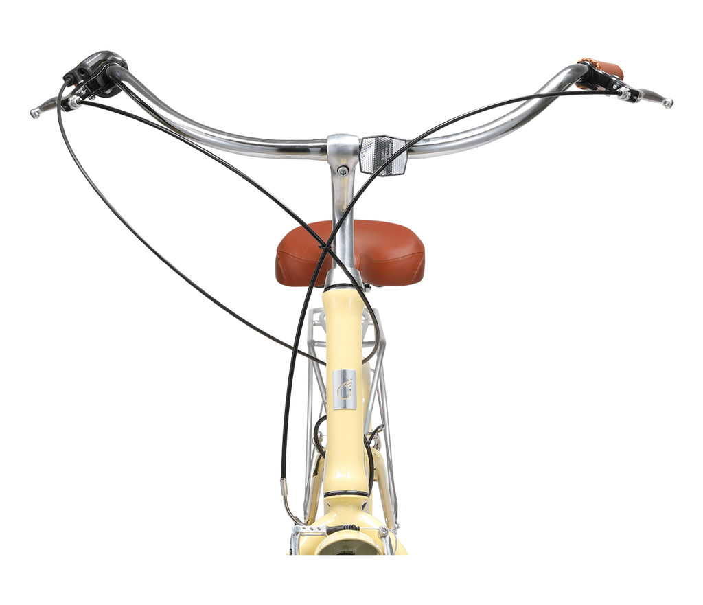 sixthreezero EVRYjourney Women's w/ Integrated Lock 26" 7-Speed Step-Through Touring Hybrid Bicycle