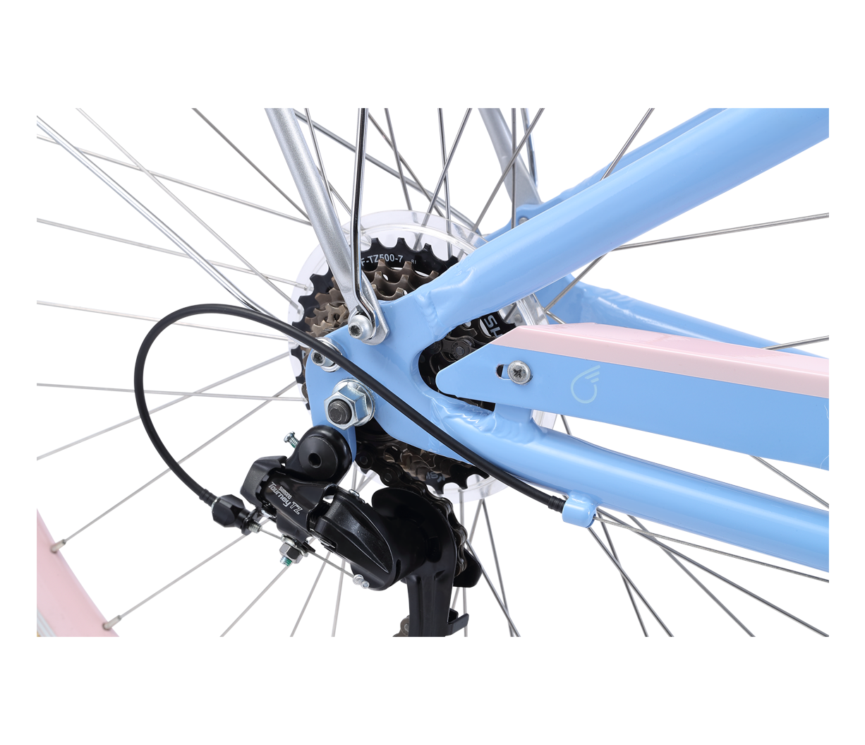 sixthreezero NEW EVRYjourney Women's 26" 7-Speed Speed Step-Through Touring Hybrid Bicycle