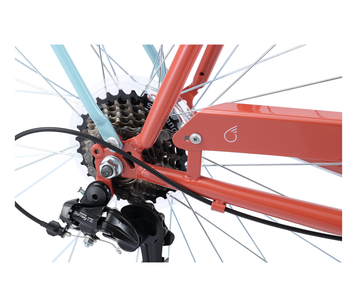 sixthreezero NEW Around the Block Men's 26" 7-Speed Beach Cruiser Bicycle with Rear Rack