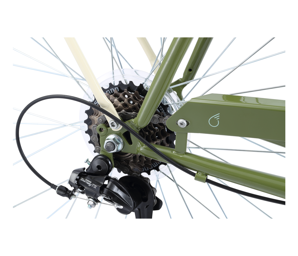 sixthreezero NEW Around the Block Men's 26" 7-Speed Beach Cruiser Bicycle with Rear Rack