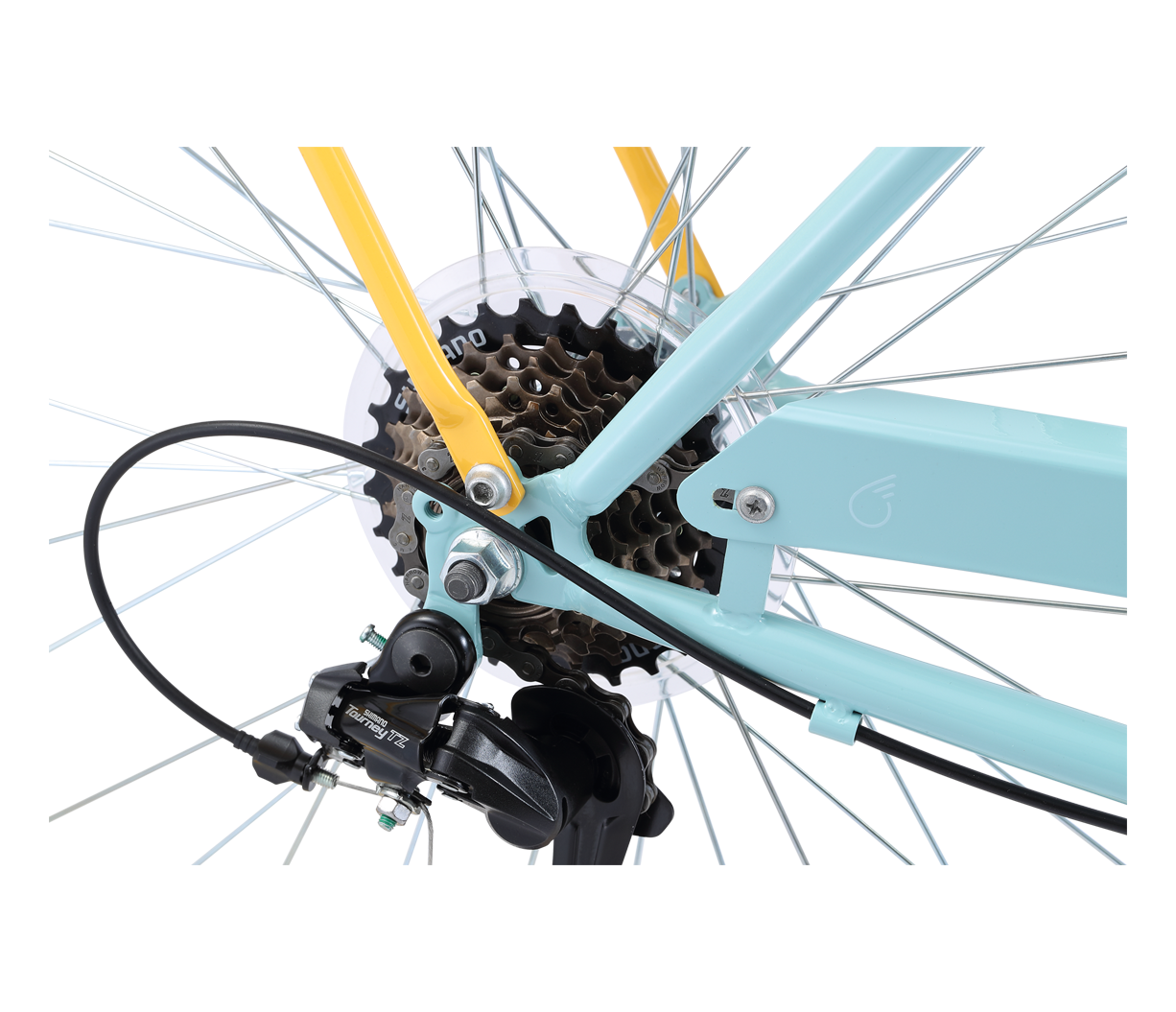 sixthreezero NEW Around the Block Women's 26" 7-Speed Beach Cruiser Bicycle