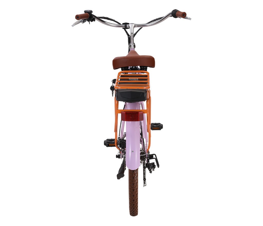 sixthreezero Around the Block Women's NEW 26" 500W 7-Speed Beach Cruiser Bicycle with Rear Rack