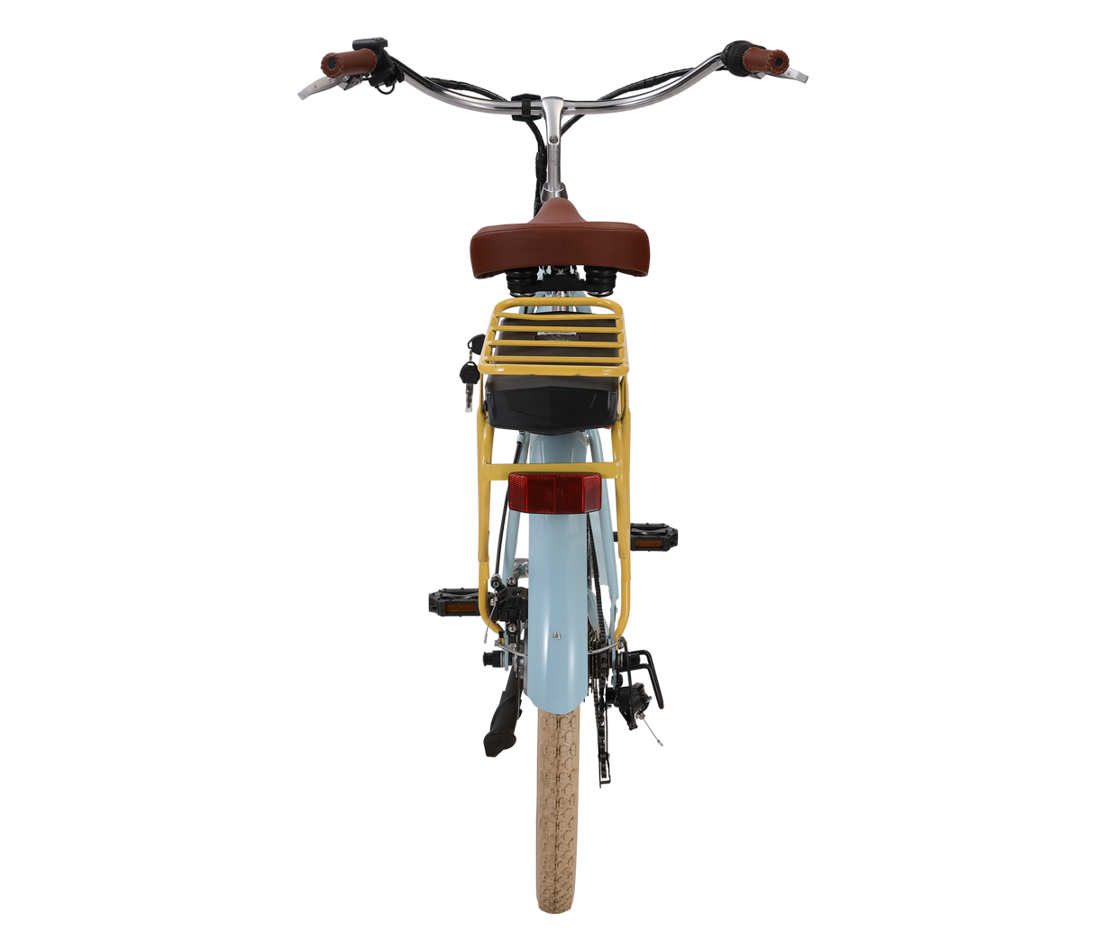 sixthreezero Around the Block Women's NEW 26" 500W 7-Speed Beach Cruiser Bicycle with Rear Rack