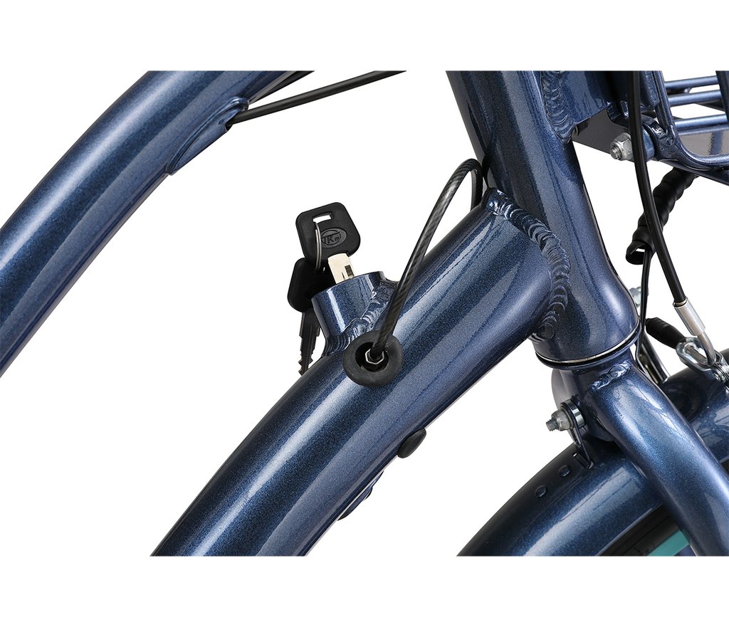 sixthreezero EVRYjourney Women's Casual Edition 7-Speed w/ Integrated Cable Lock, Light and Basket