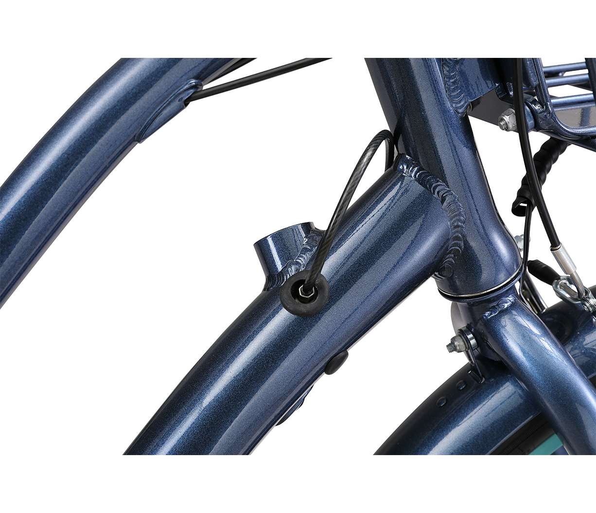 sixthreezero EVRYjourney Women's Casual Edition 7-Speed w/ Integrated Cable Lock, Light and Basket