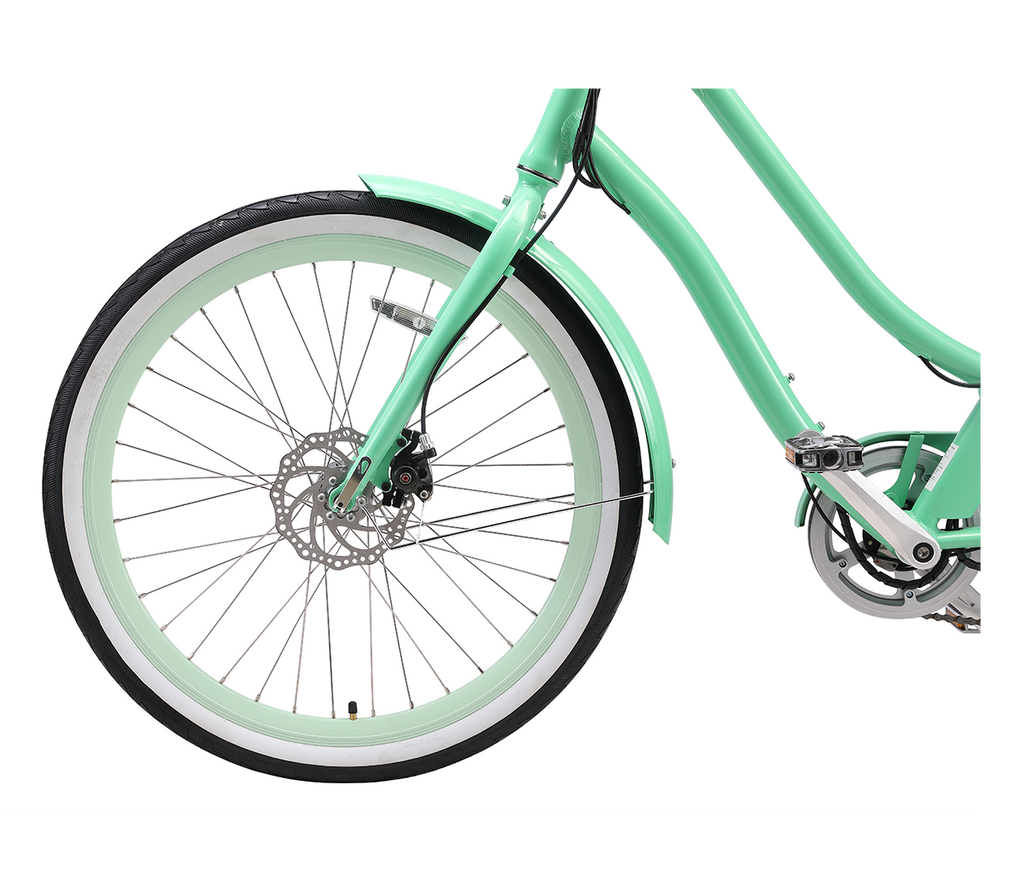 sixthreezero EVRYjourney Women's 26" 500W 7 Speed Electric Hybrid Bicycle