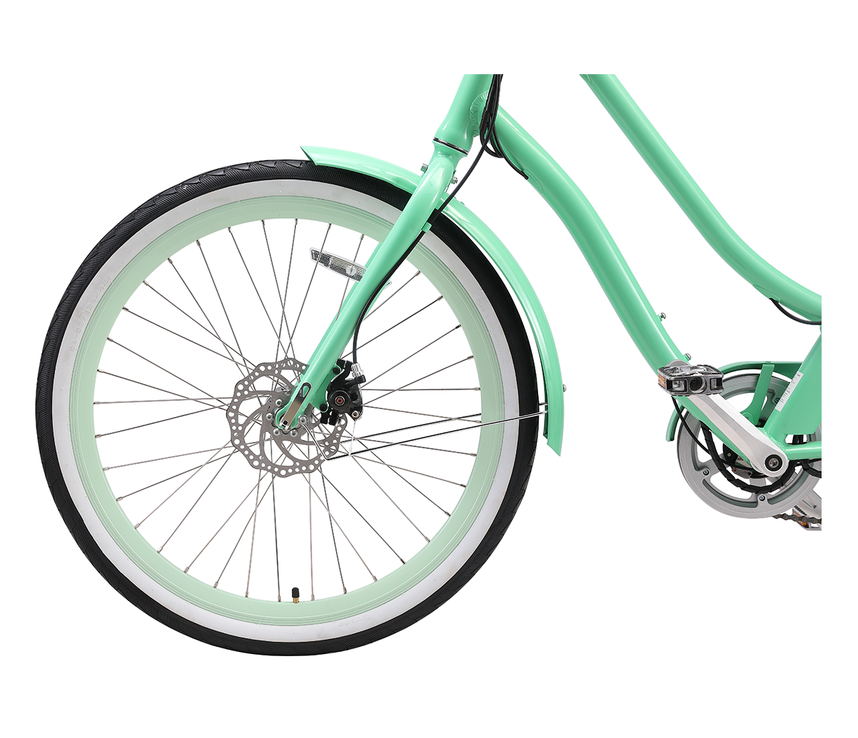 sixthreezero EVRYjourney Women's 26" 500W 7 Speed Electric Hybrid Bicycle