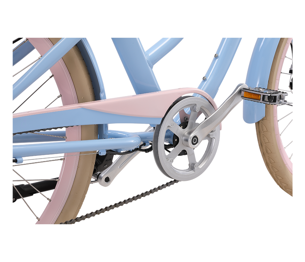 sixthreezero EVRYjourney Women's NEW 26" 500W 7-Speed Step-Through Touring Hybrid Bicycle,