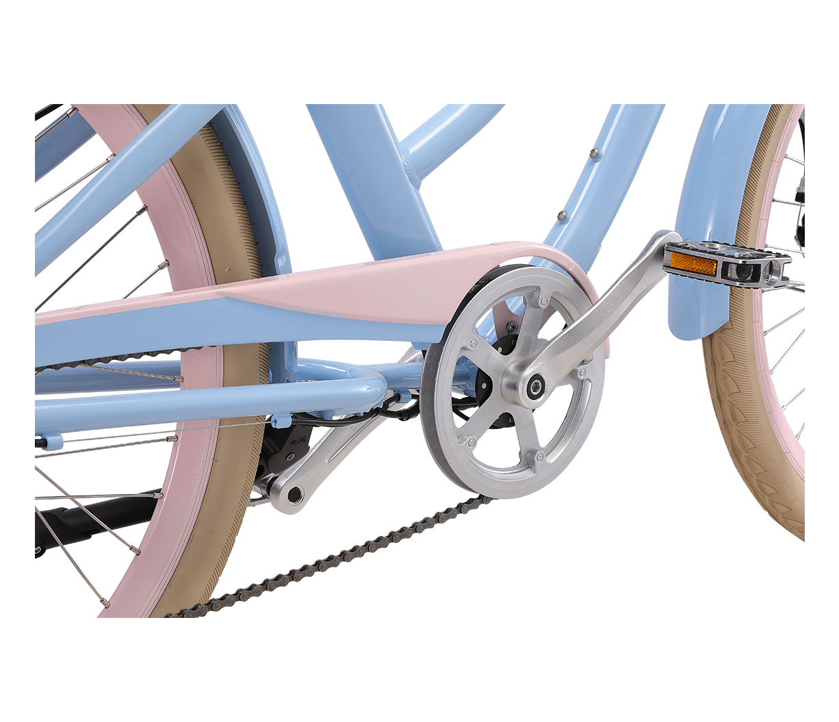 sixthreezero EVRYjourney Women's NEW 26" 500W 7-Speed Step-Through Touring Hybrid Bicycle,