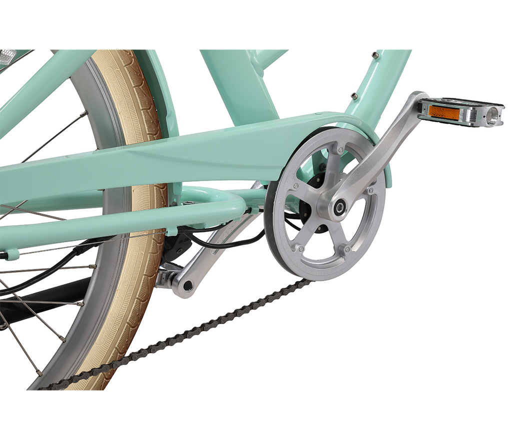 A/O Frida 7-Speed 500W Step-Through Touring Hybrid Electric Bike