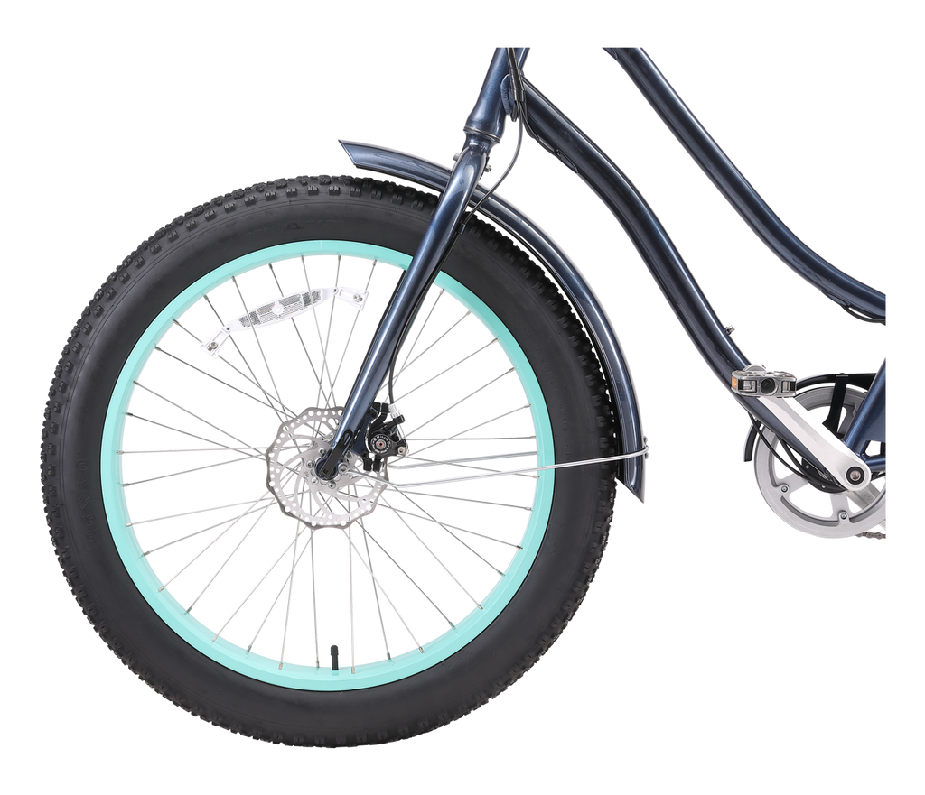sixthreezero EVRYjourney Women's 7-Speed 500W Fat Tire Electric Bicycle