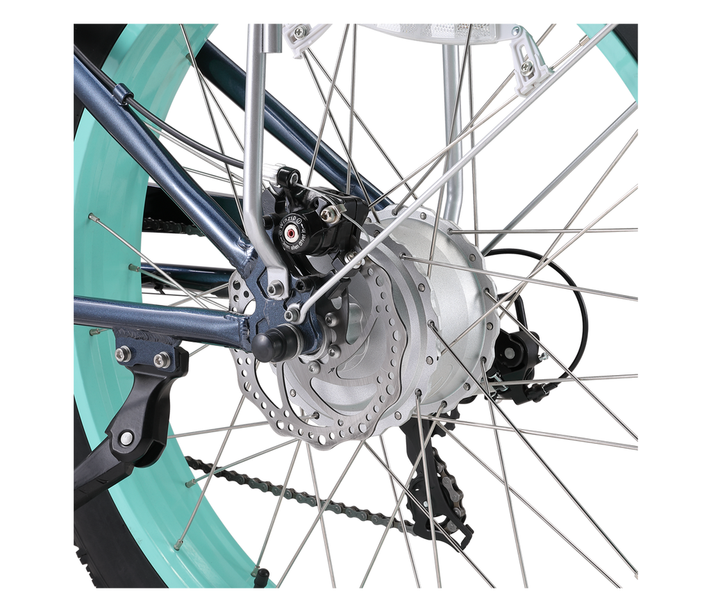 sixthreezero EVRYjourney Women's 7-Speed 500W Fat Tire Electric Bicycle