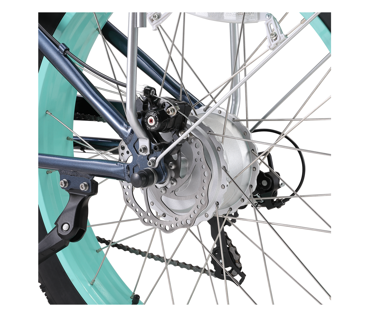 sixthreezero EVRYjourney Women's 7-Speed 500W Fat Tire Electric Bicycle