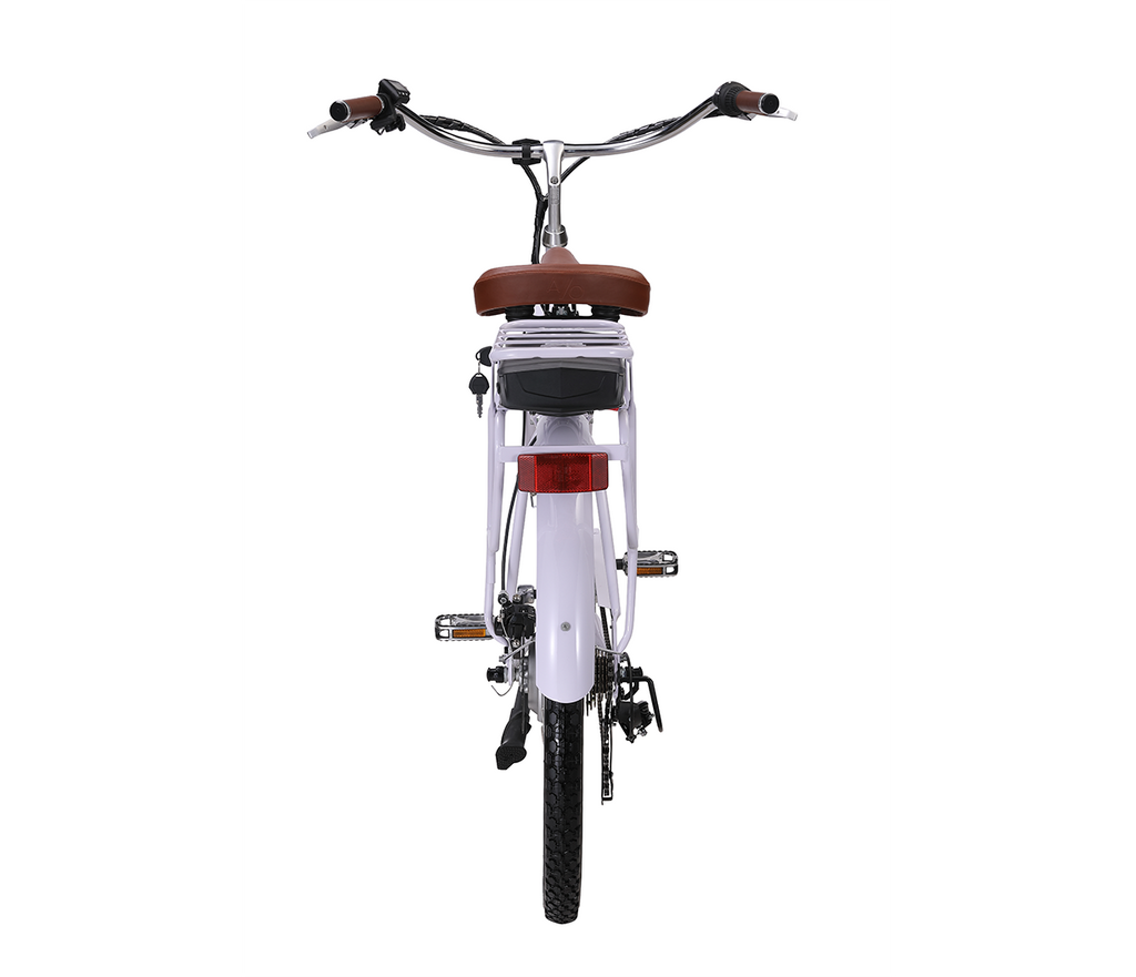 A/O Amelia 7-Speed 500W Beach Cruiser Electric Bike