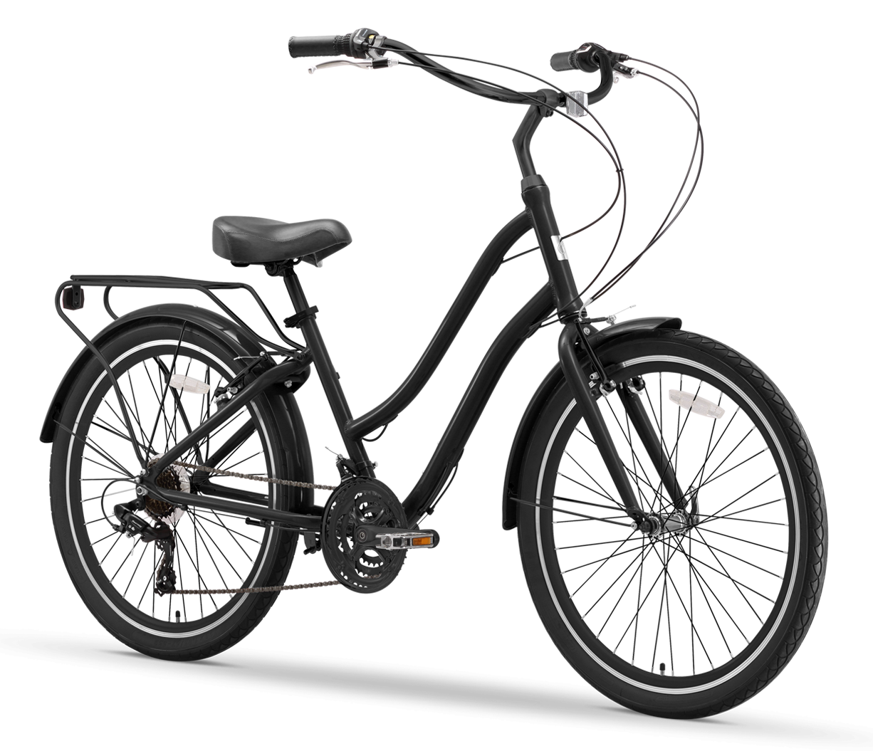 sixthreezero EVRYjourney Men's 26" 21 Speed Touring Hybrid Bicycle