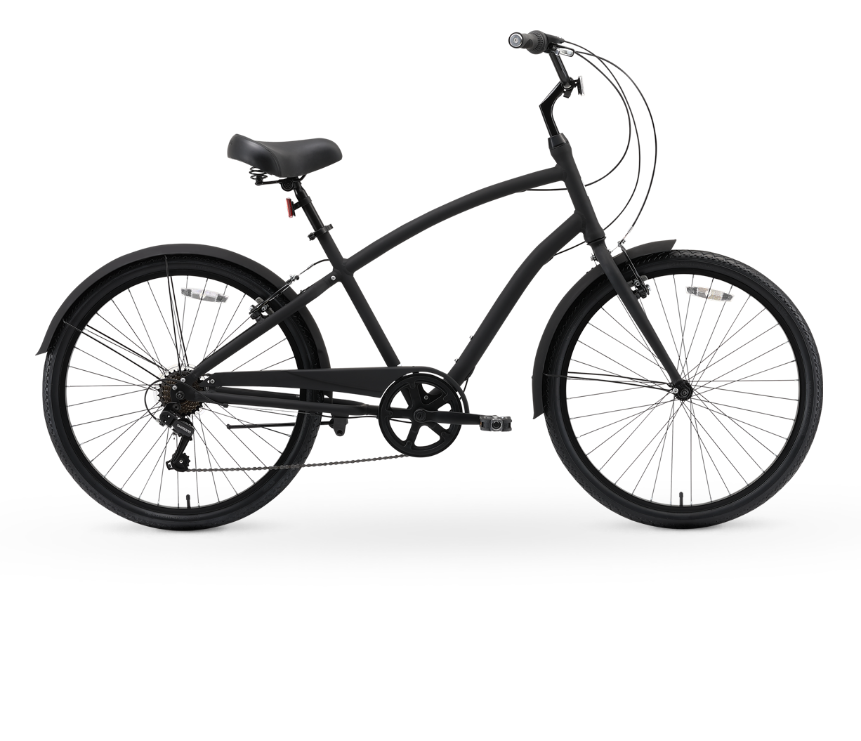 sixthreezero EVRYjourney Men's Casual Edition 26" 7-Speed Sport Hybrid Cruiser Bicycle
