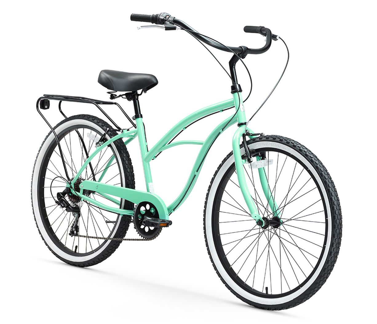sixthreezero Around the Block Women's 26" 7 Speed Cruiser Bicycle