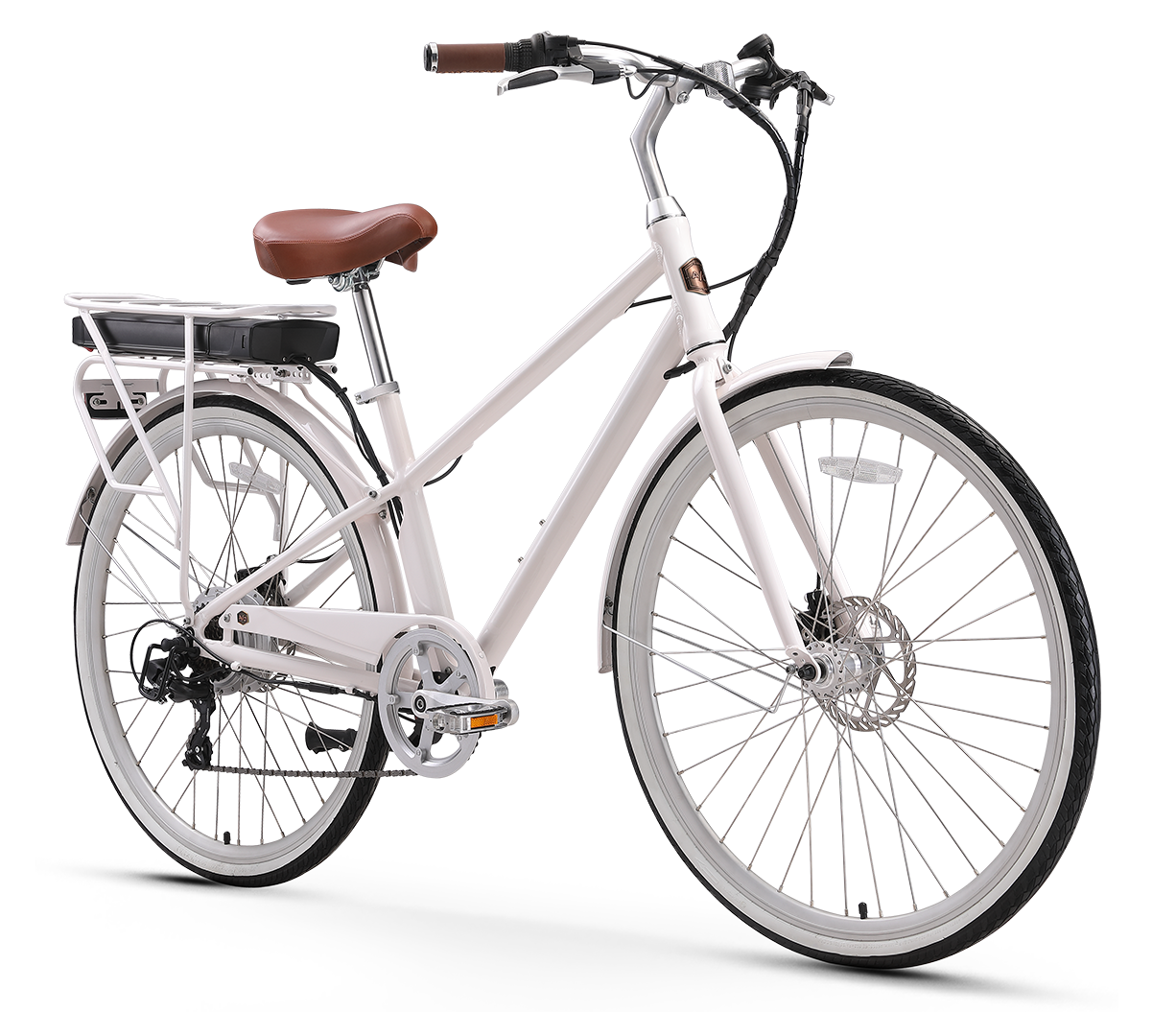 AO Maya 7-Speed 500W Hybrid Commuter Electric Bike